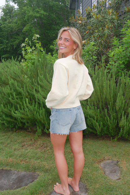 Julia B. Cardigan- Cream