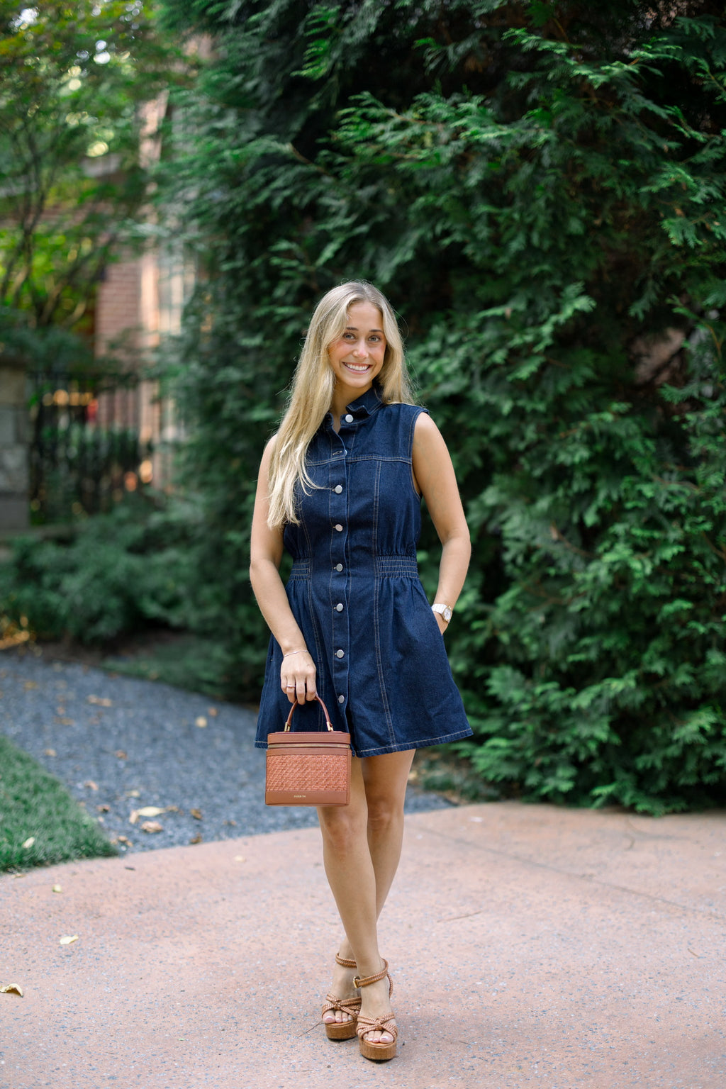 Louise Denim Dress