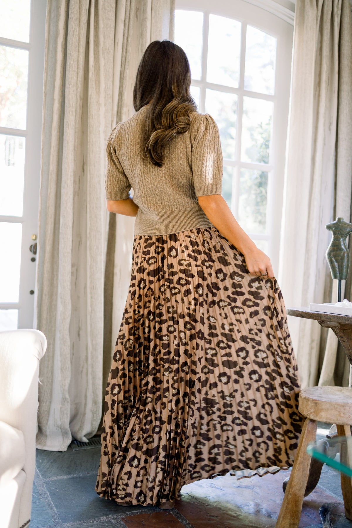 Cheetah Maxi Skirt