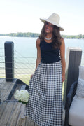 Emma Peplum Maxi Skirt