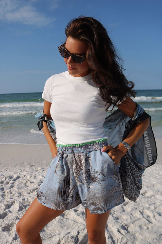 Tropique Light Blue Shorts