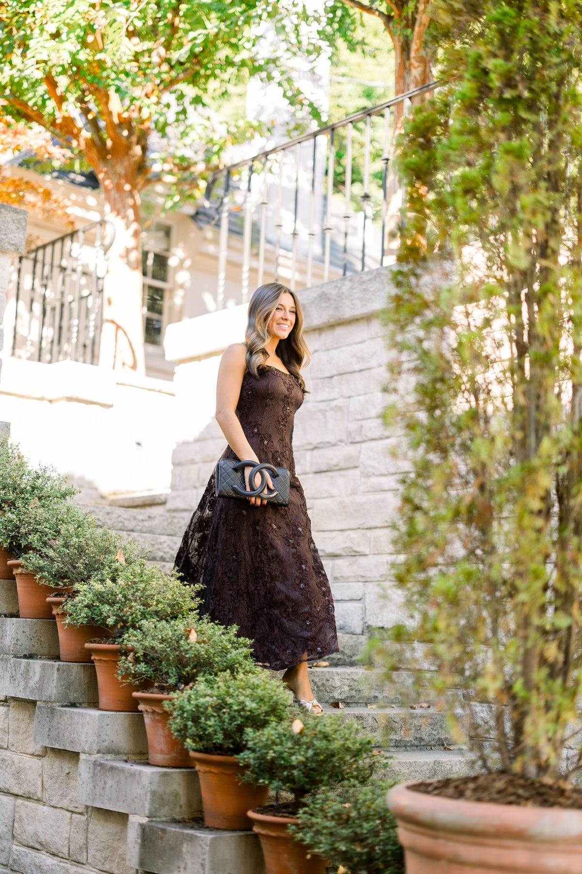 Marly Maxi Dress - Brown