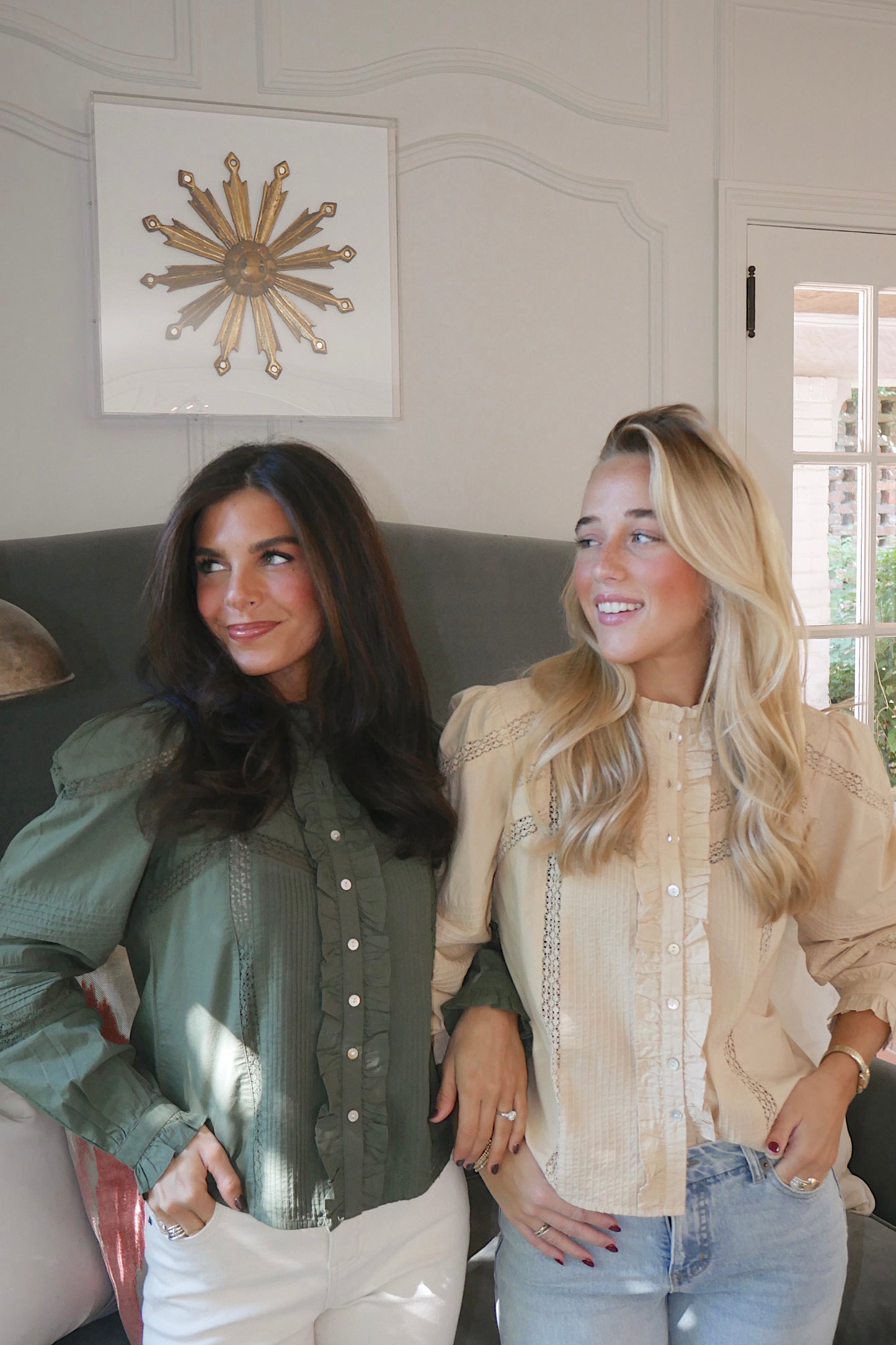 The Louise Blouse In Green