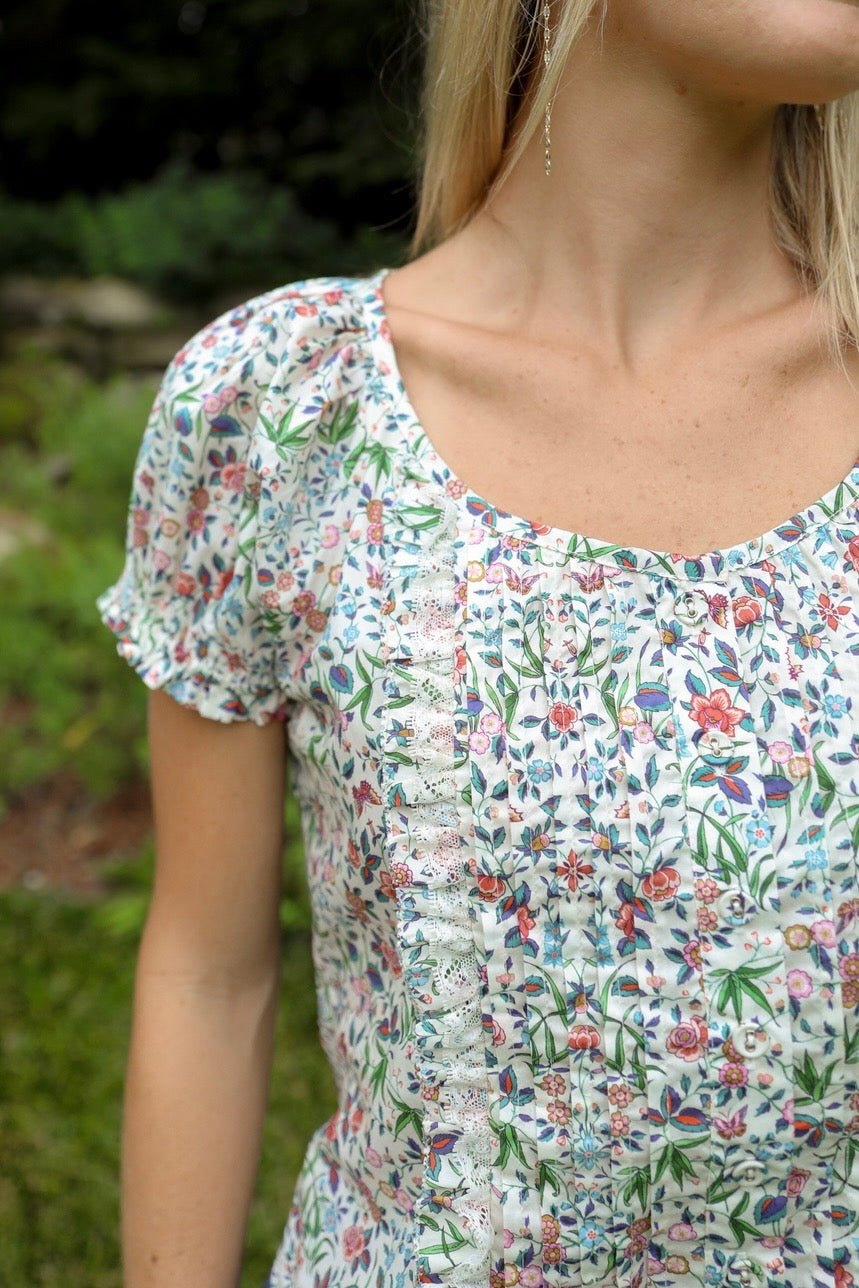 Tapestry Liberty Print Top