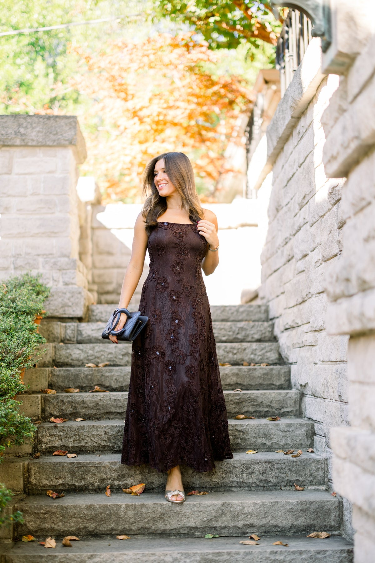 Marly Maxi Dress - Brown