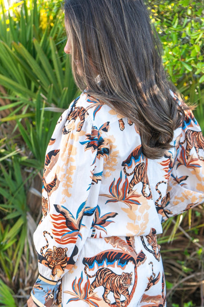 SHIRT BALI TIGER WHITE