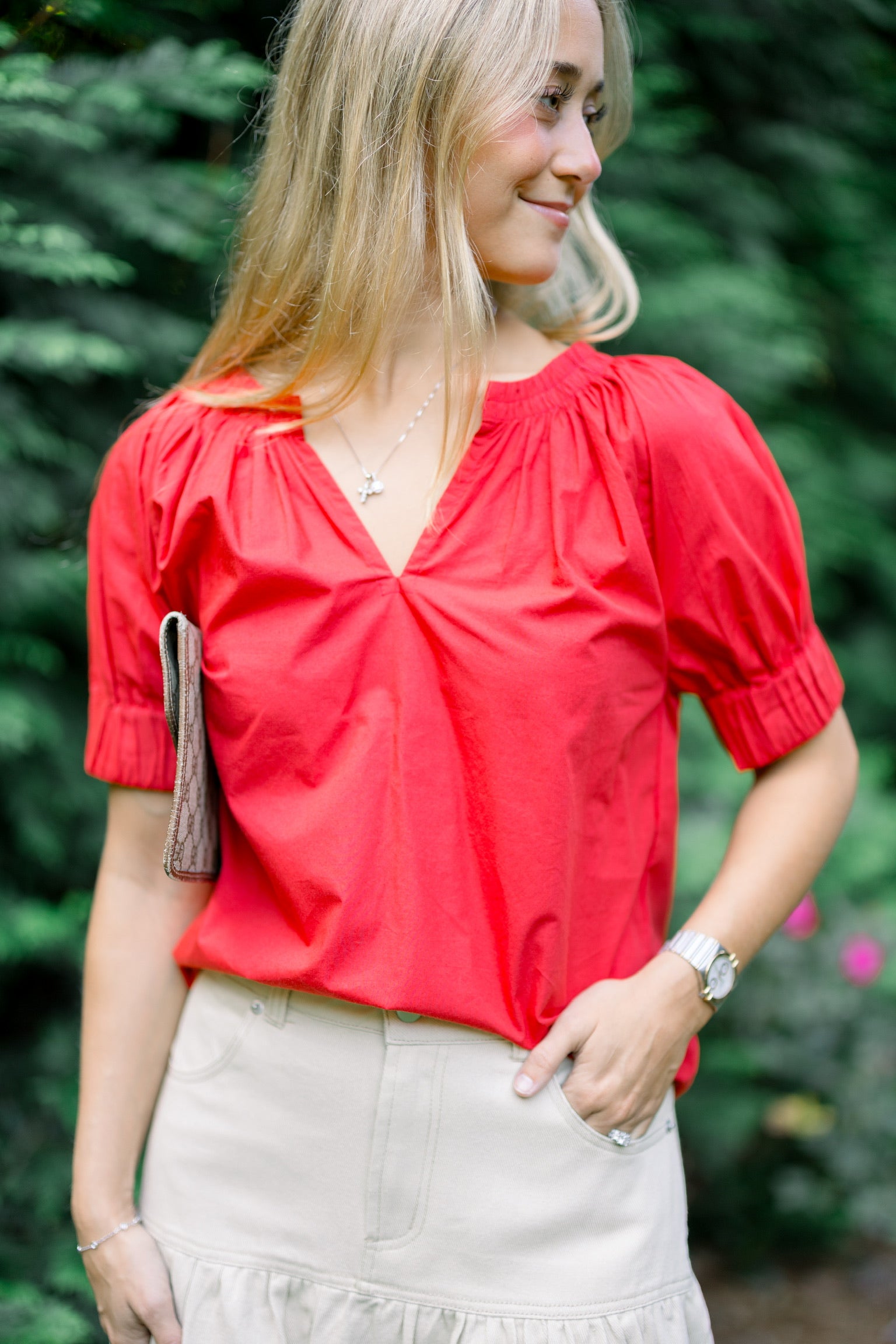 Dawson Top Red