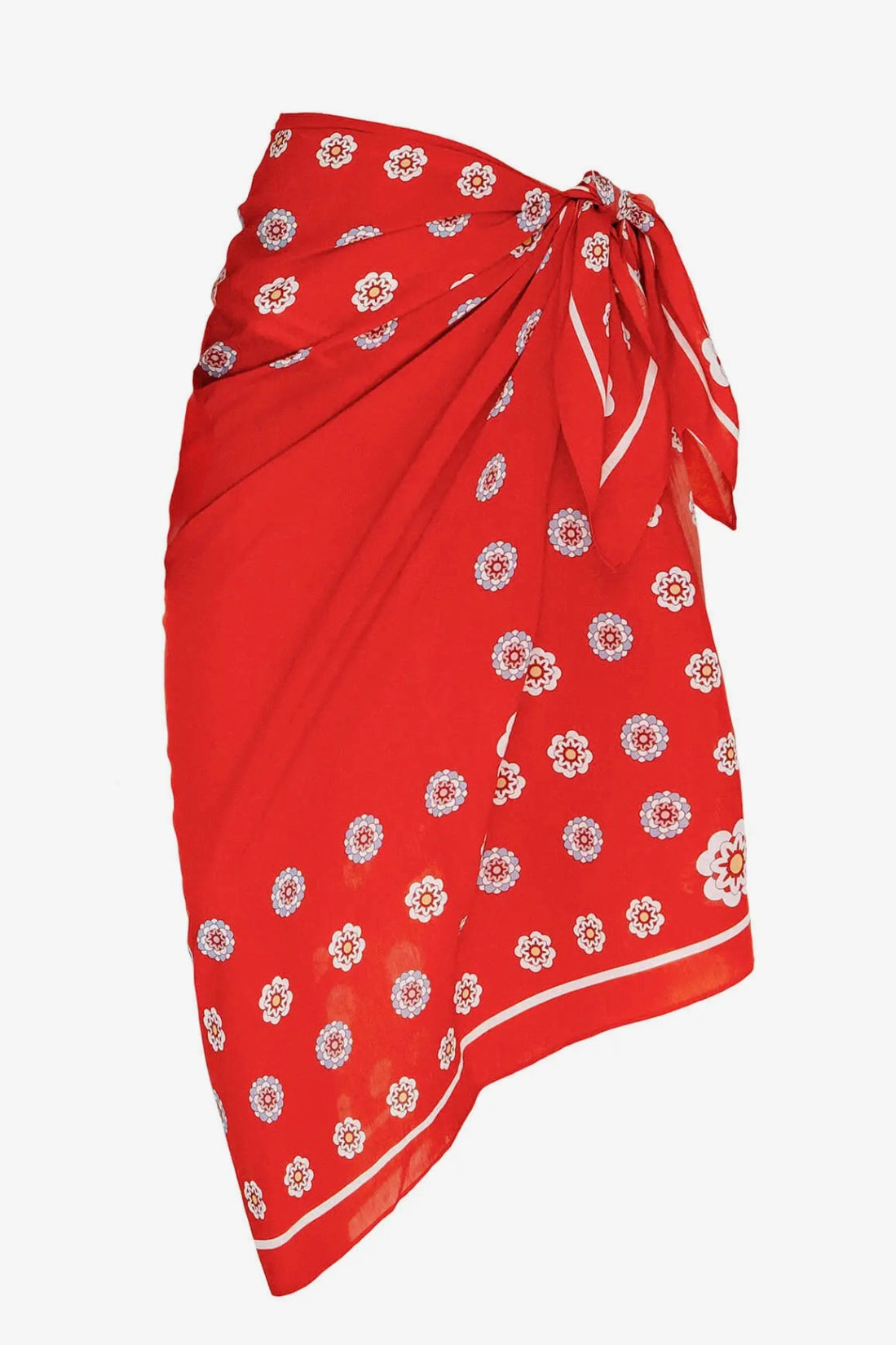 Red Beach Sarong Wrap