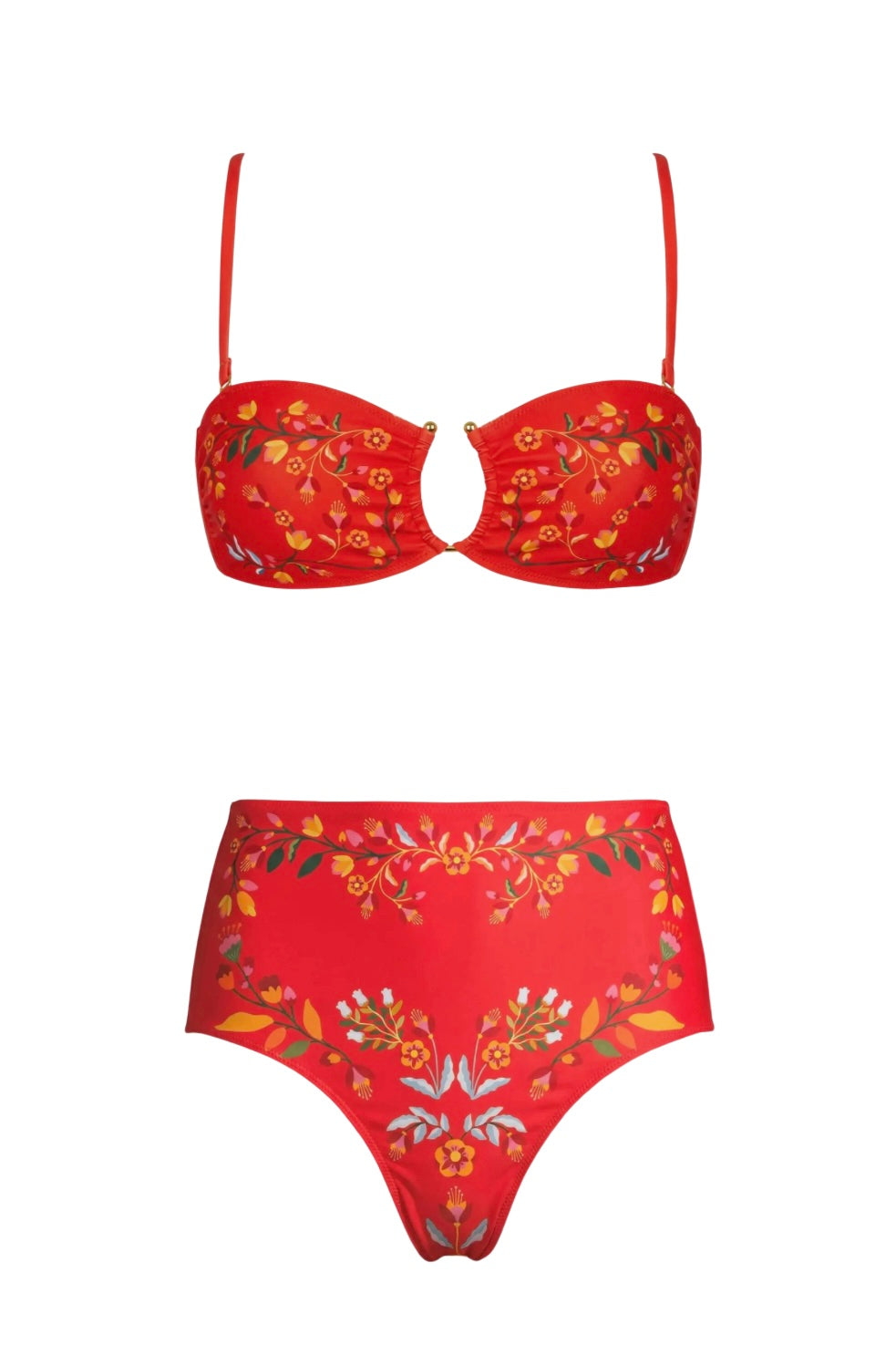 Reversible - Scarlet Bloom Bikini