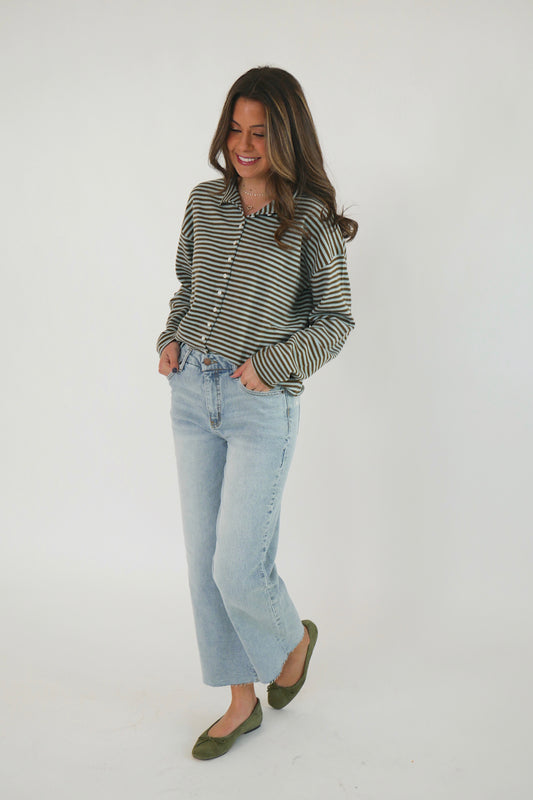 The Sunday Stripes - Blue and Brown