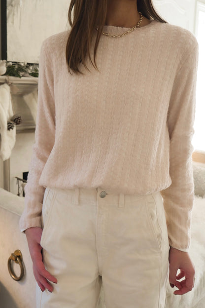 The Petal Plush Sweater