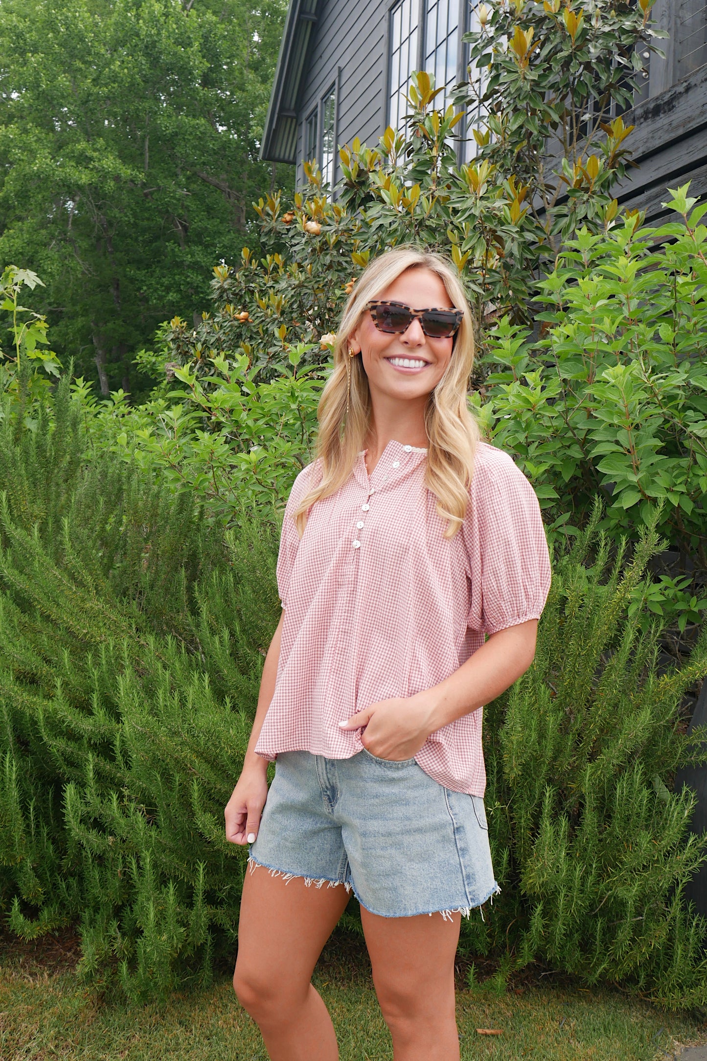 The Adams Top - Red