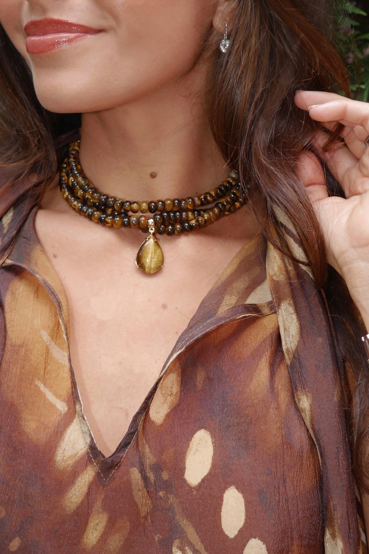 Tigers Eye Necklace