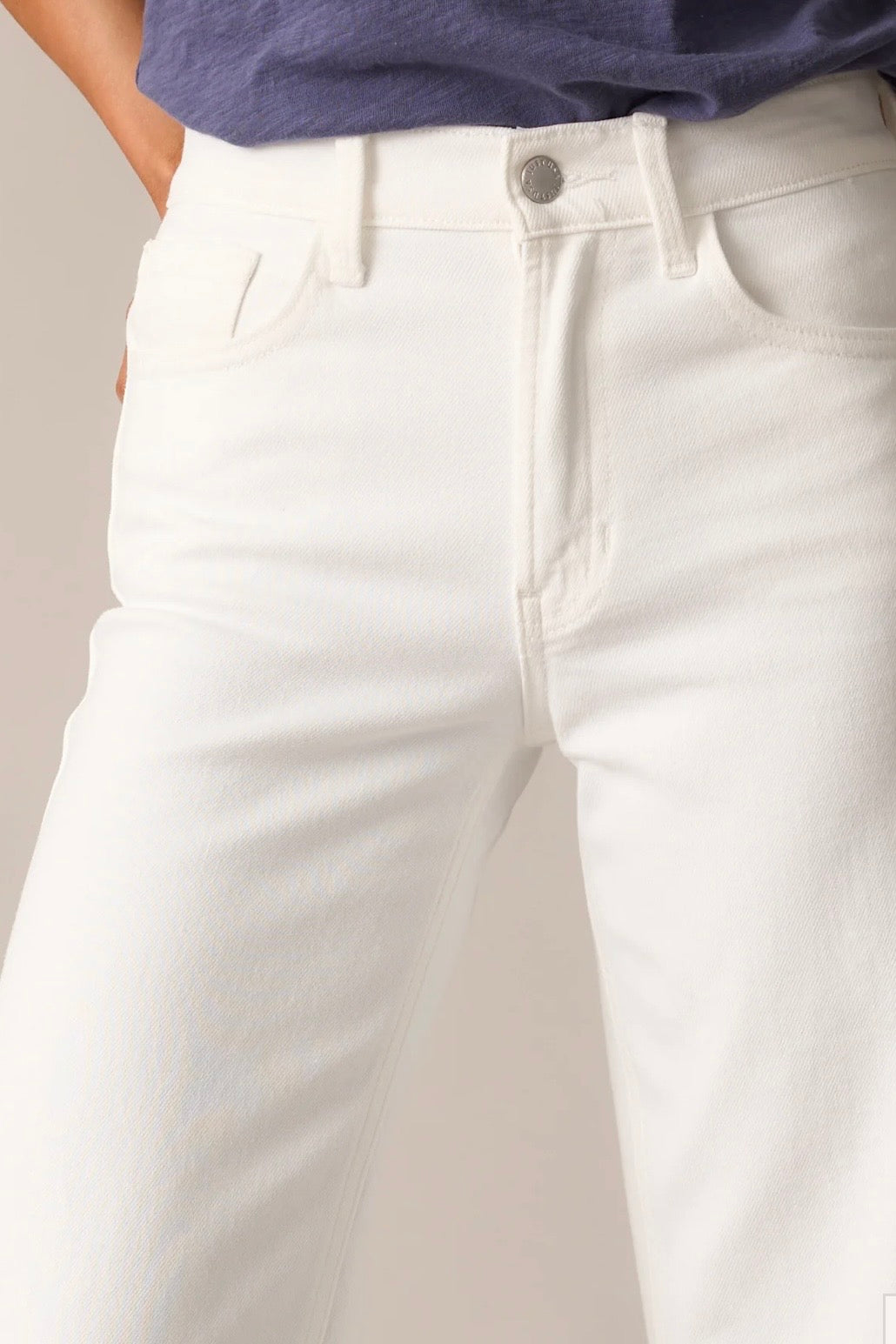 Slim Wide Leg Jean