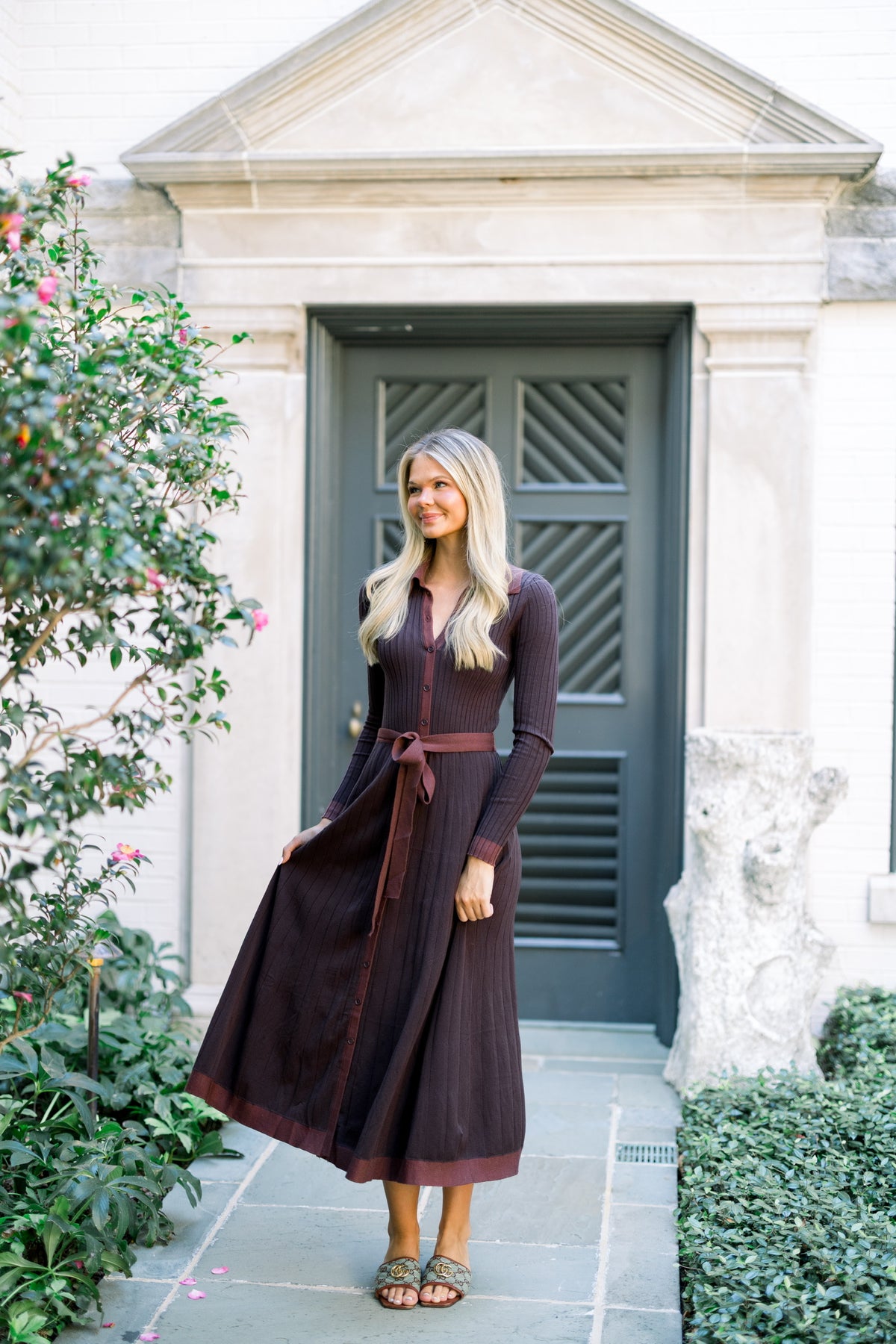 Rylee Ribbed Sweater Dress