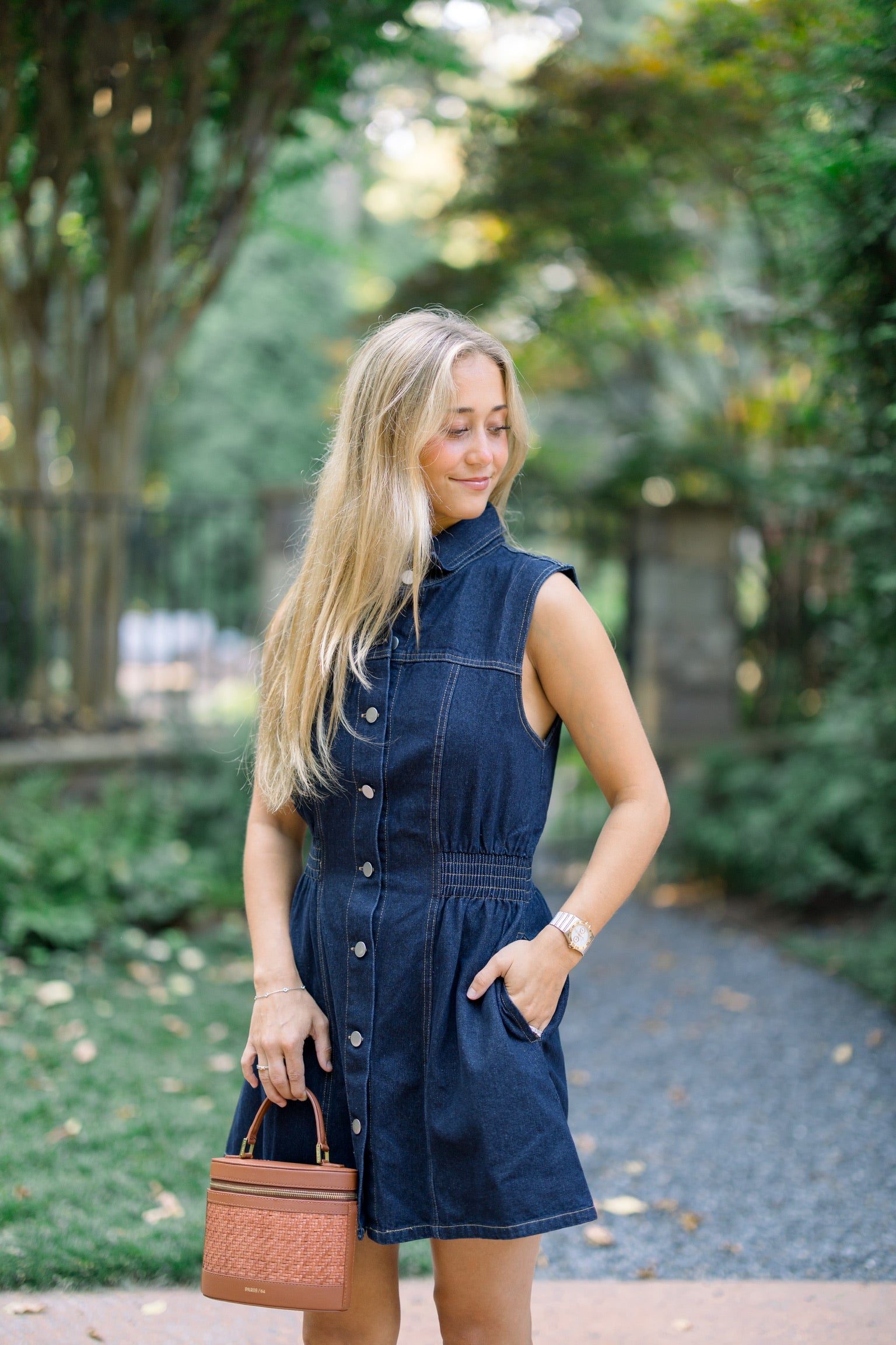 Louise Denim Dress