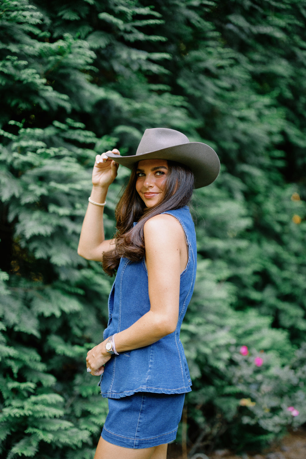 Dark Denim Vest
