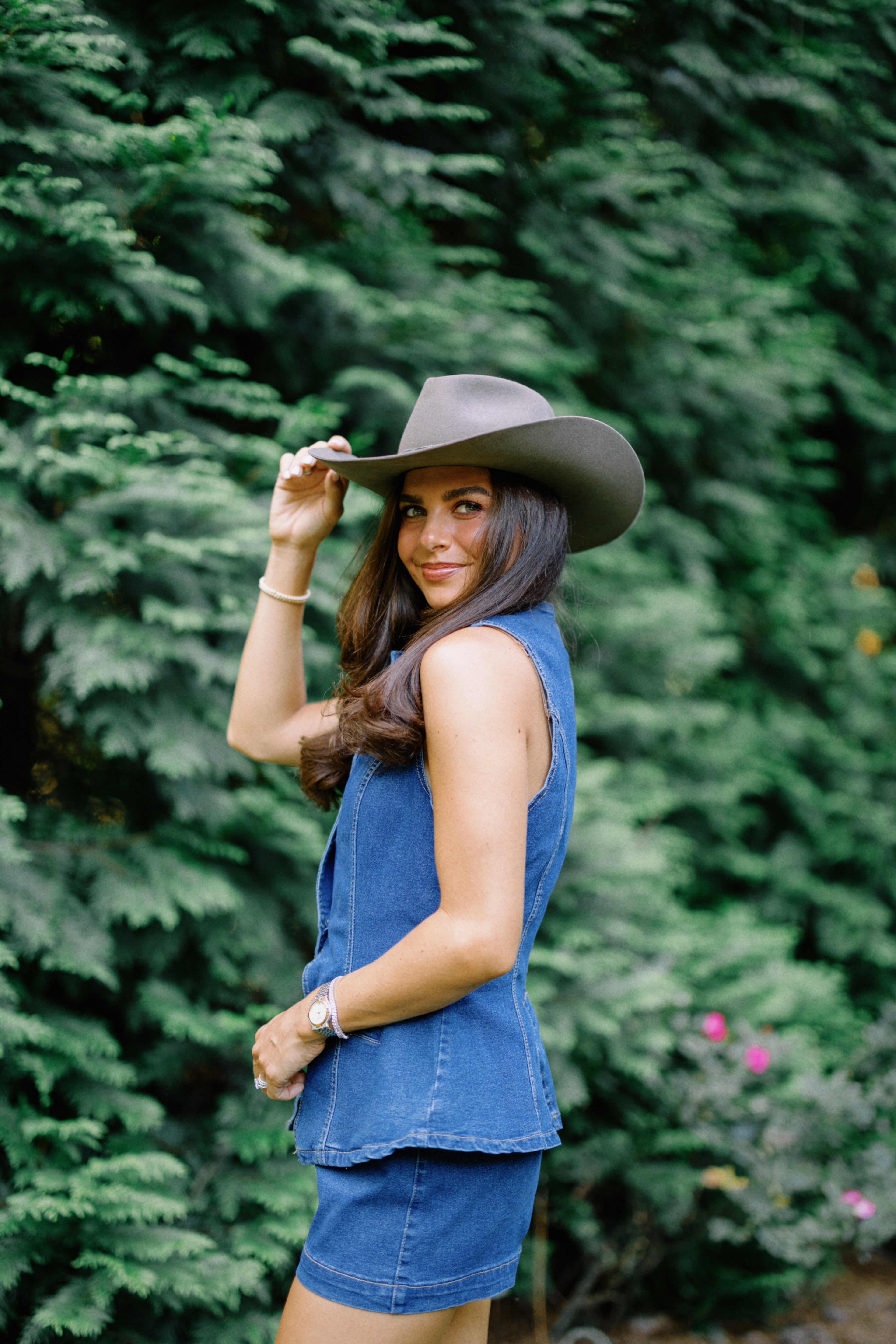 Dark Denim Vest