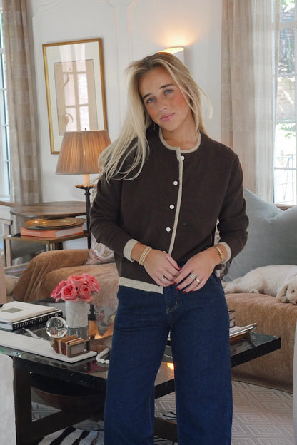 Chestnut Cloud Cardigan