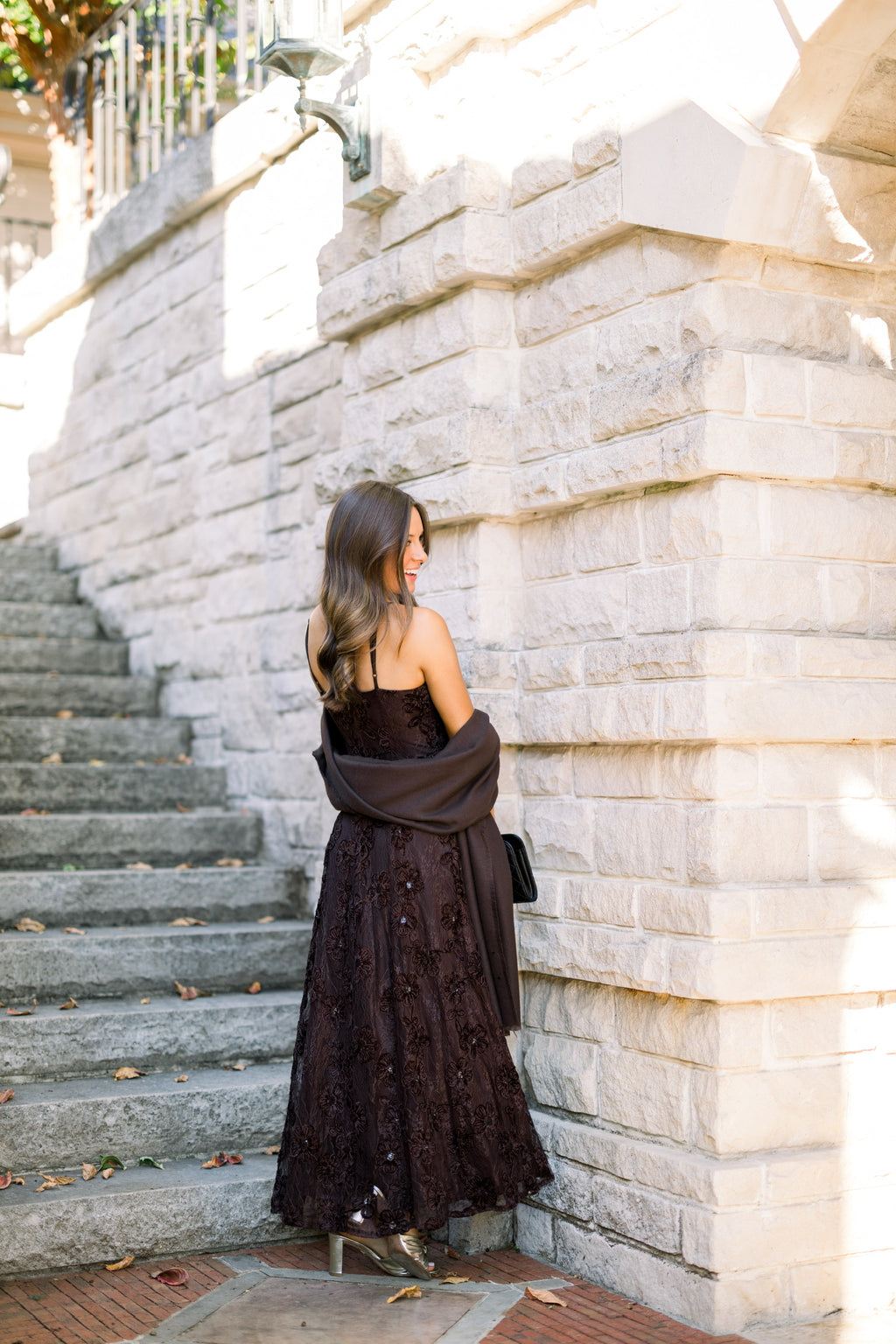 Marly Maxi Dress - Brown