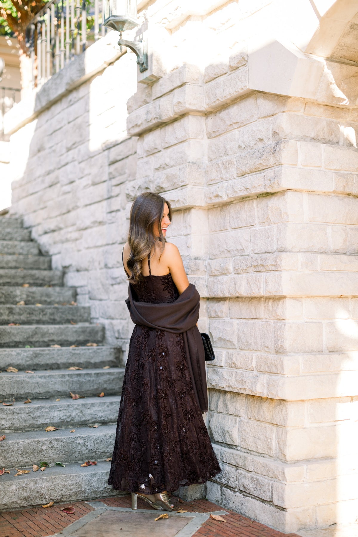 Marly Maxi Dress - Brown