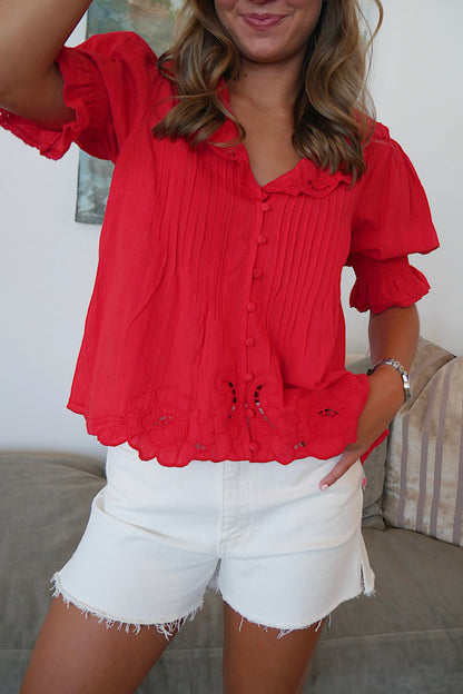 CHERRY BLOUSE