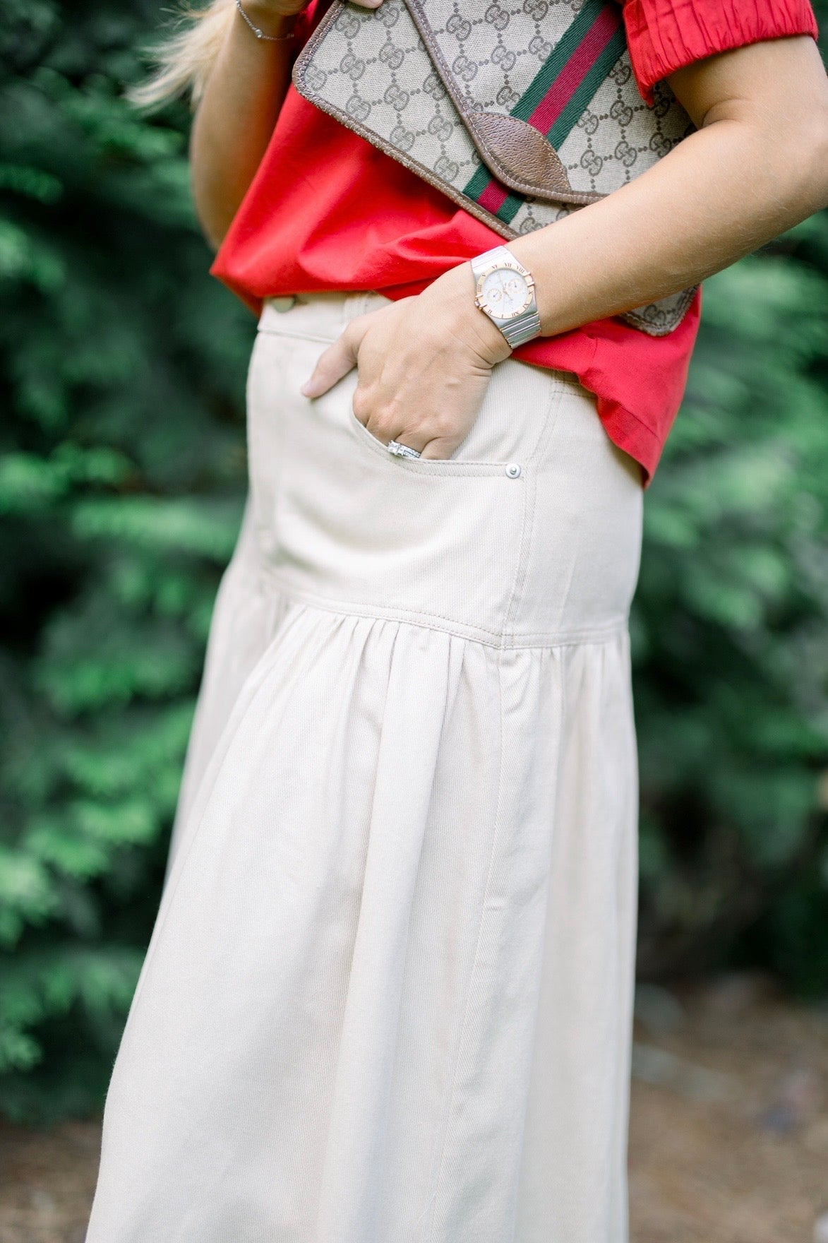 Dawson Top Red