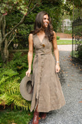 Western Button Down Dress