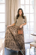 Cheetah Maxi Skirt