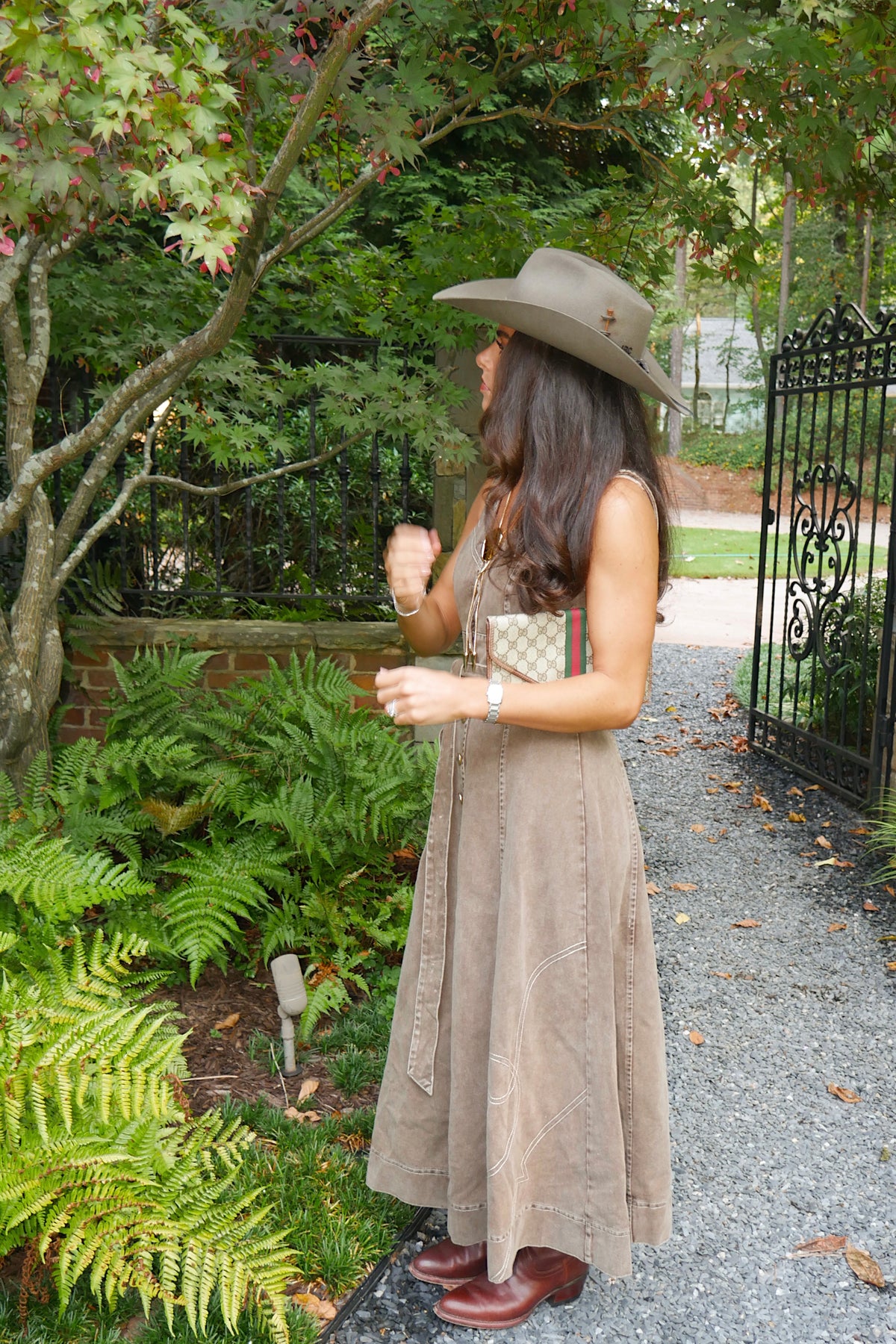 Western Button Down Dress