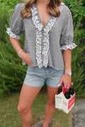 Gingham Blouse