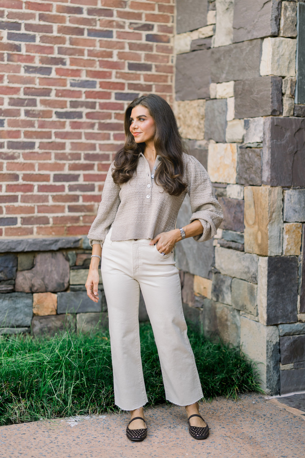 Edith Sweater - Caffe Latte