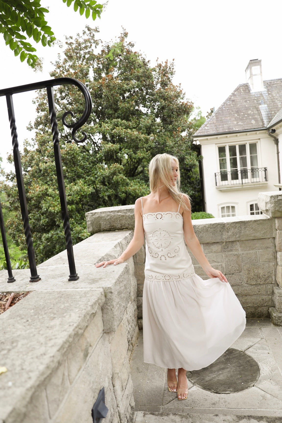 Linen Midi Dress
