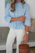 Mira Blouse - Bird Blue