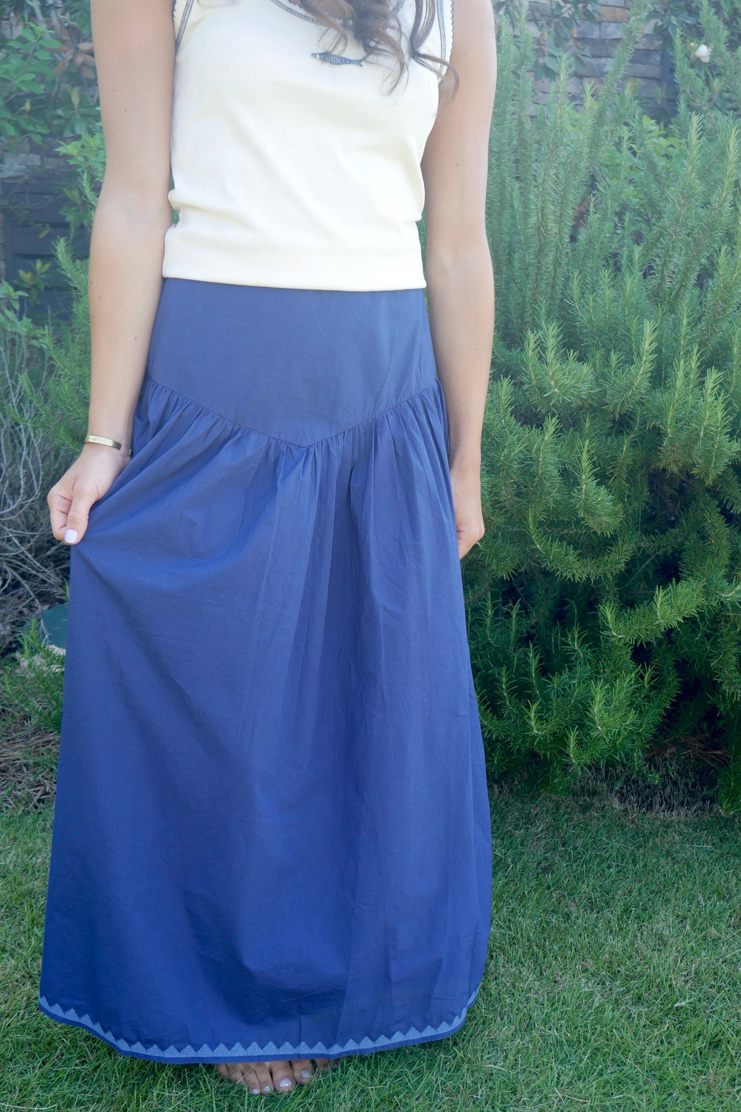 Maxi Skirt - Navy