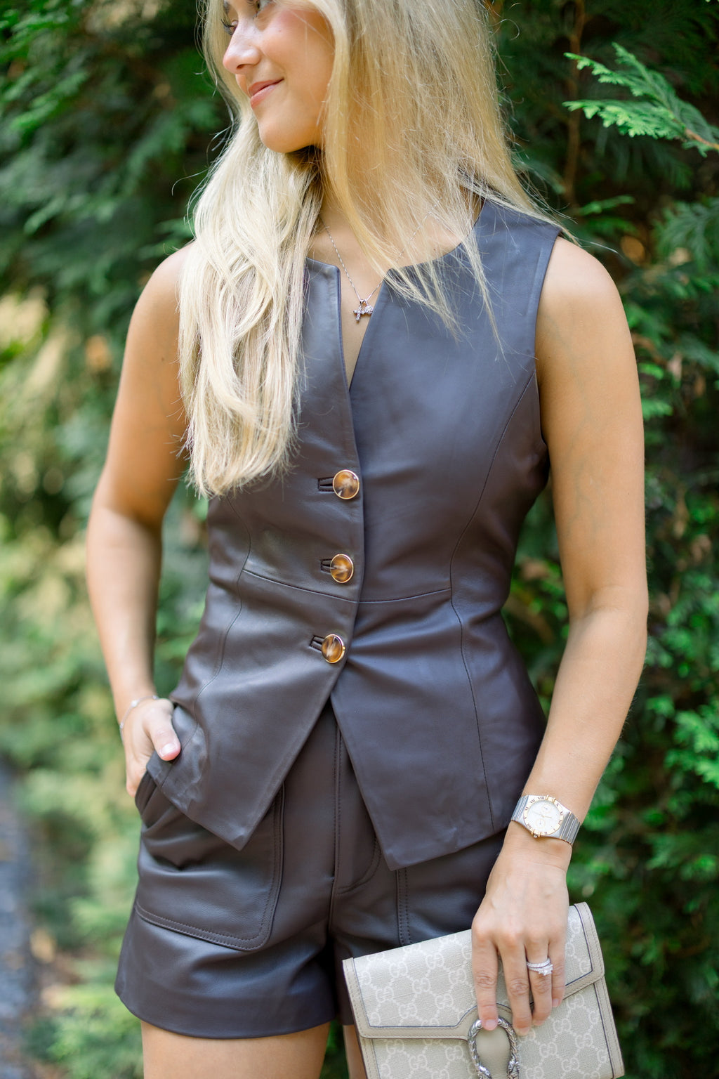 OLIVER LEATHER VEST