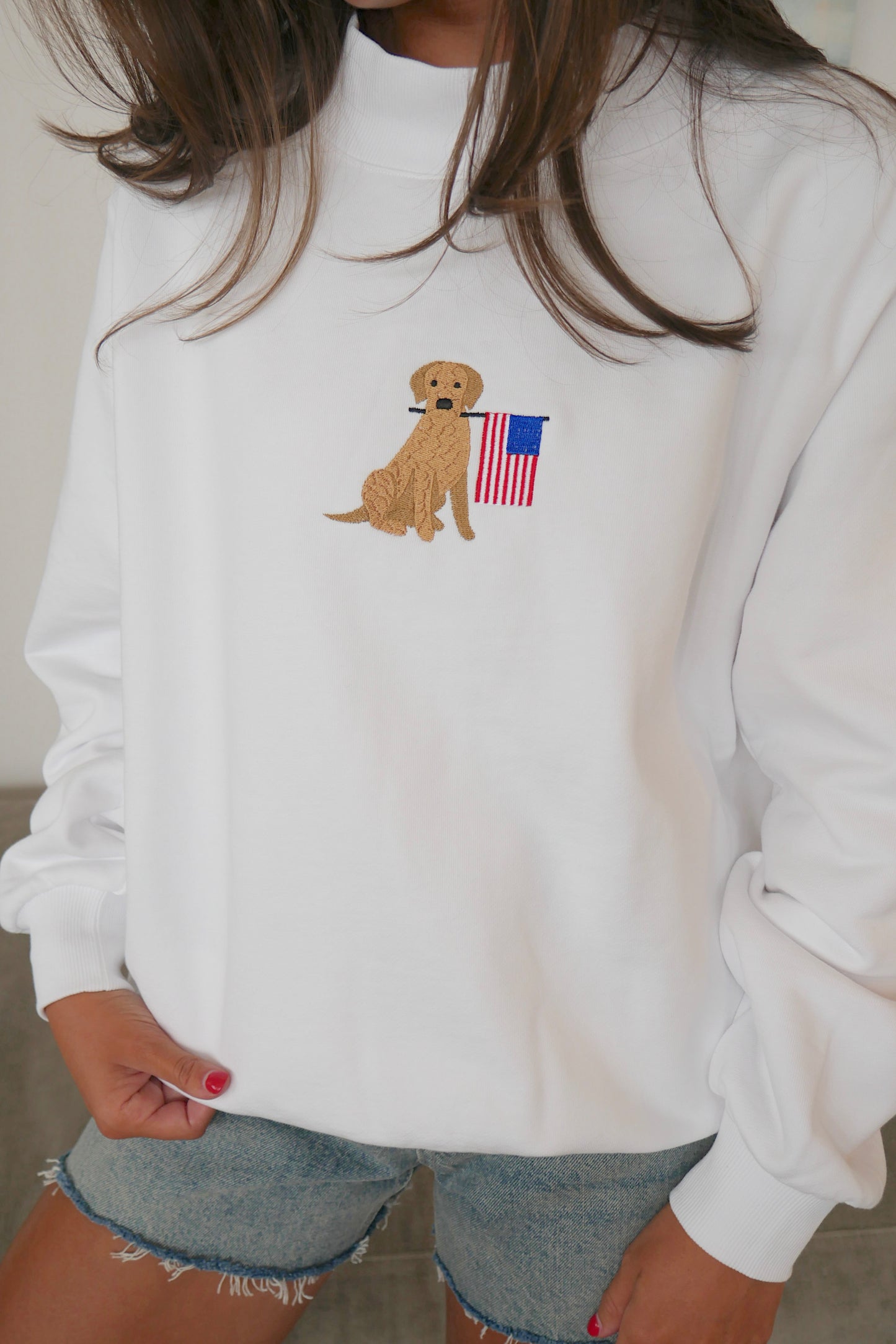 American Mockneck Sweatshirt