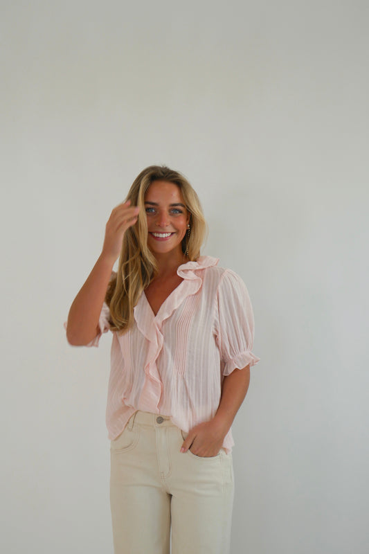 MISA Blouse - Light Pink
