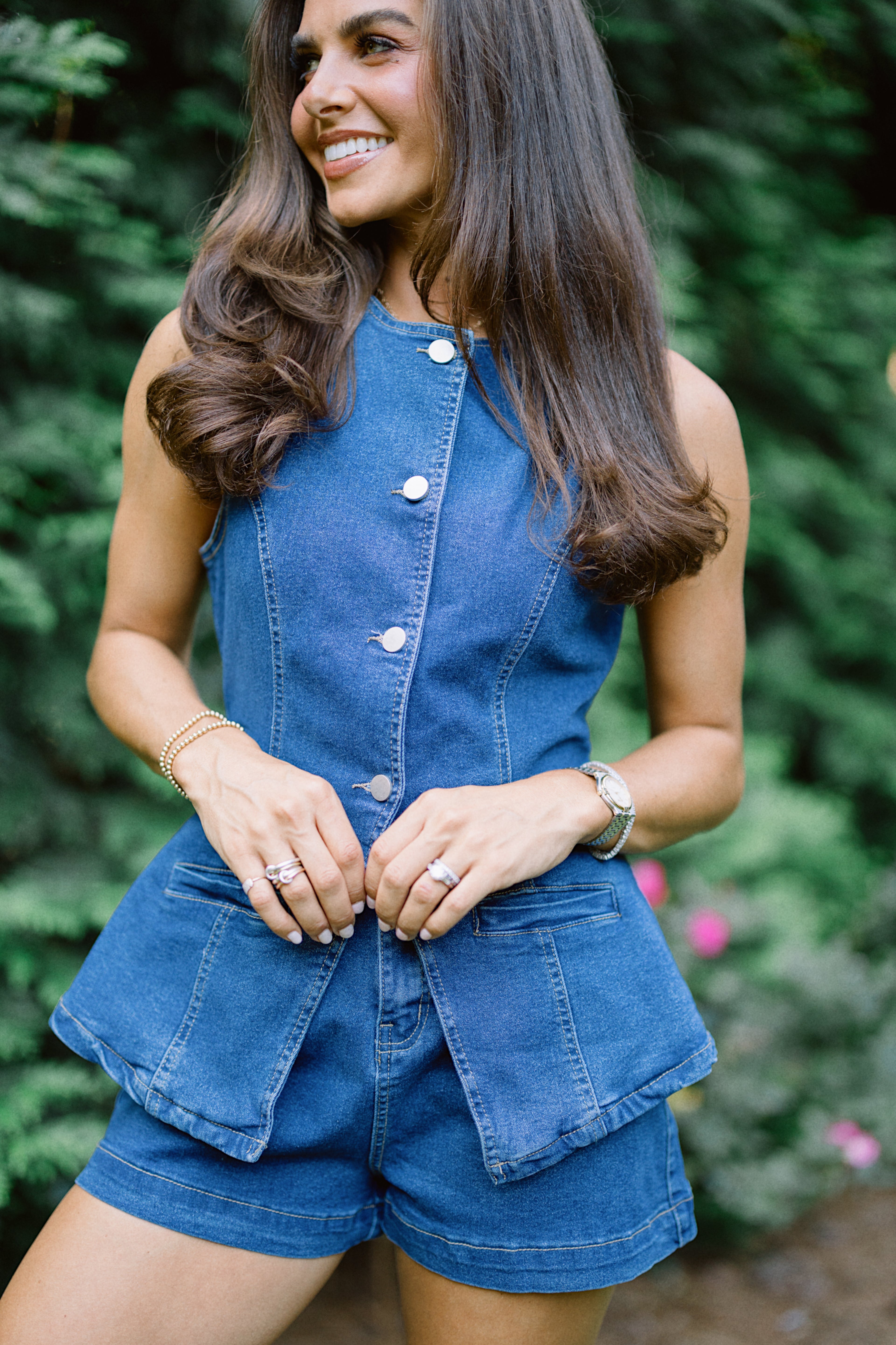 Dark Denim Vest