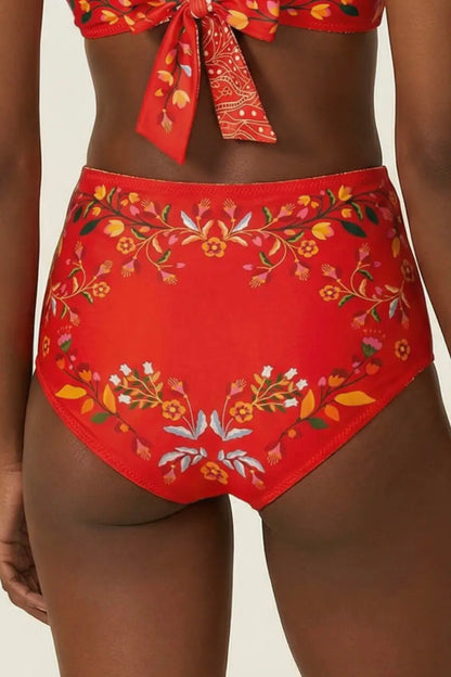 Reversible - Scarlet Bloom Bikini