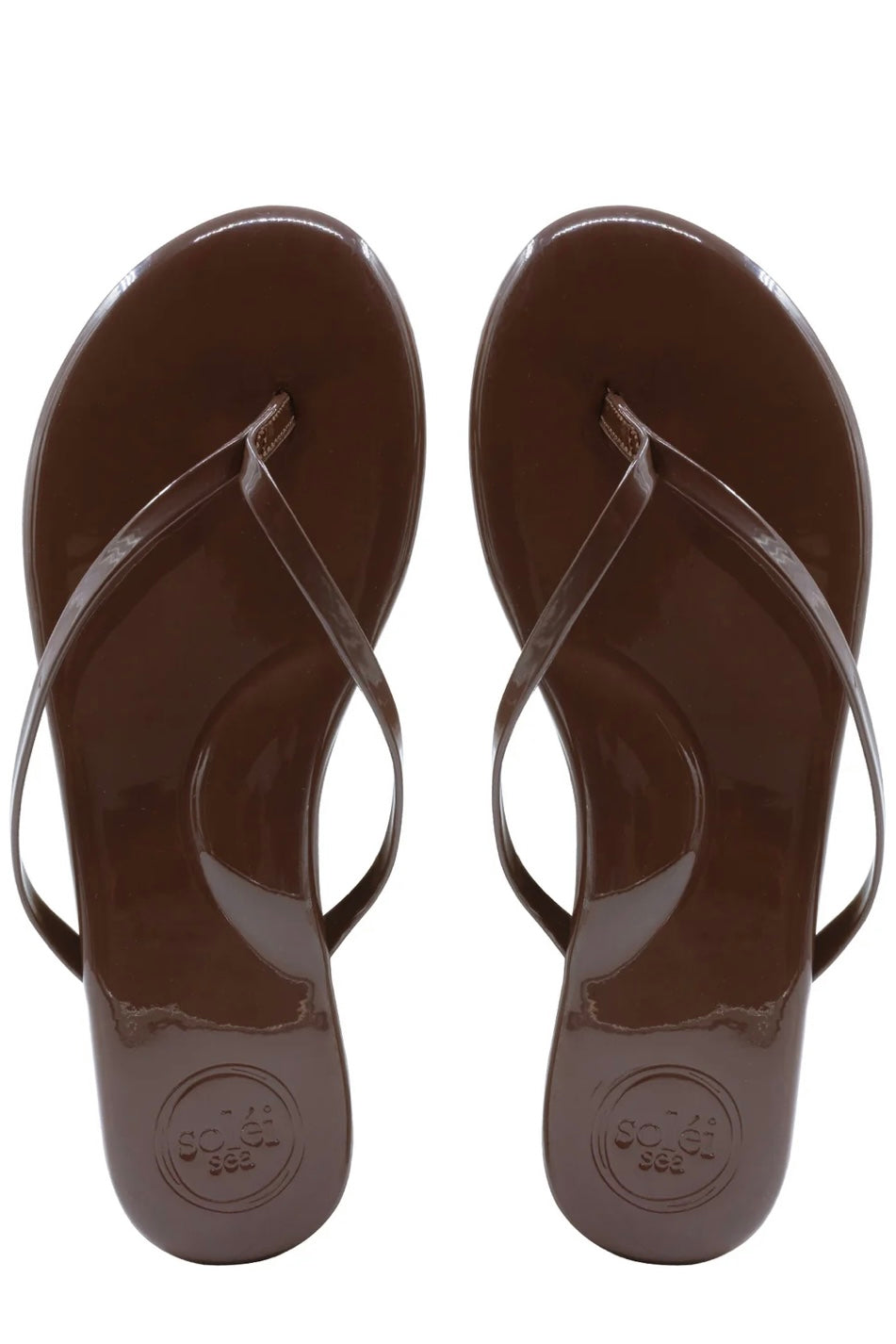 INDIE - CHOCOLATE PATENT SANDAL