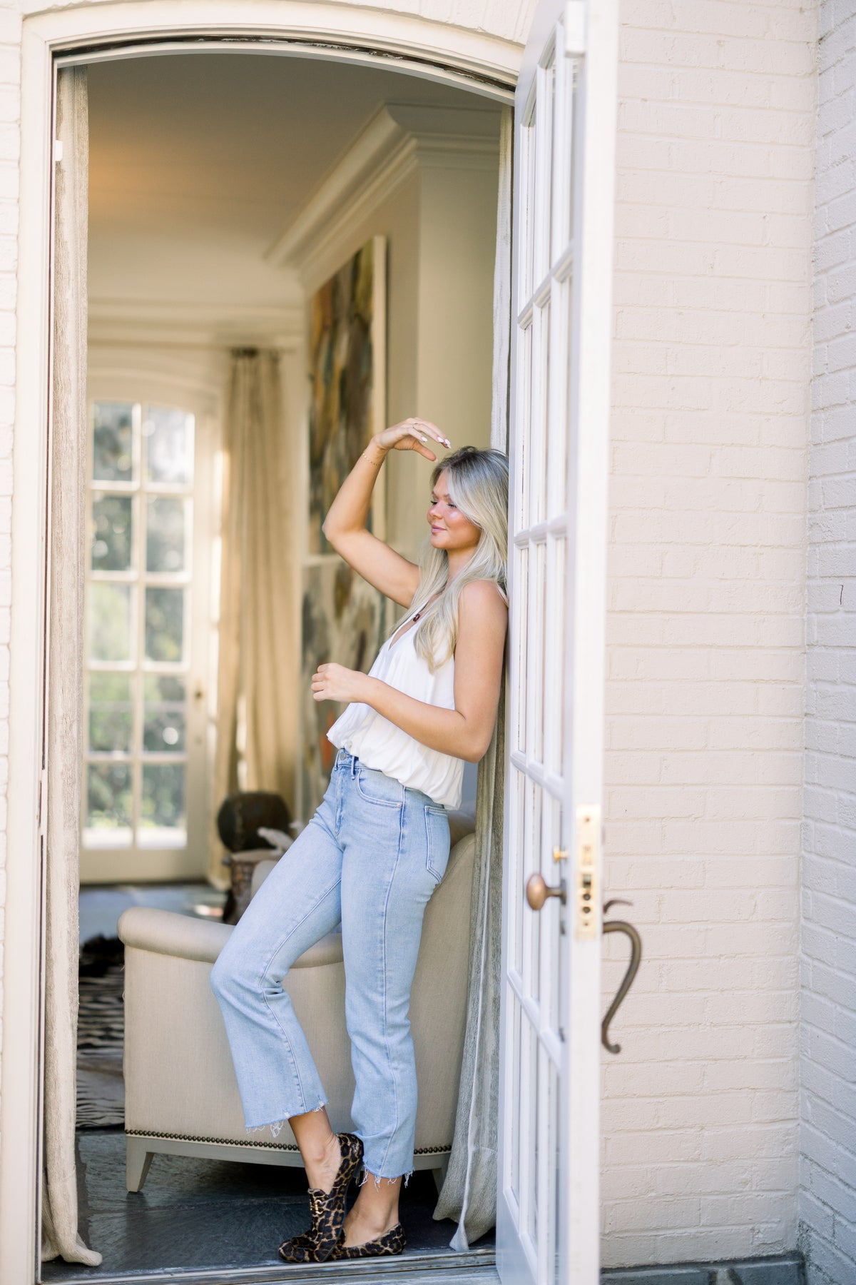 Halter Bubble Top - White