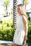 Pinstripe Mini Dress