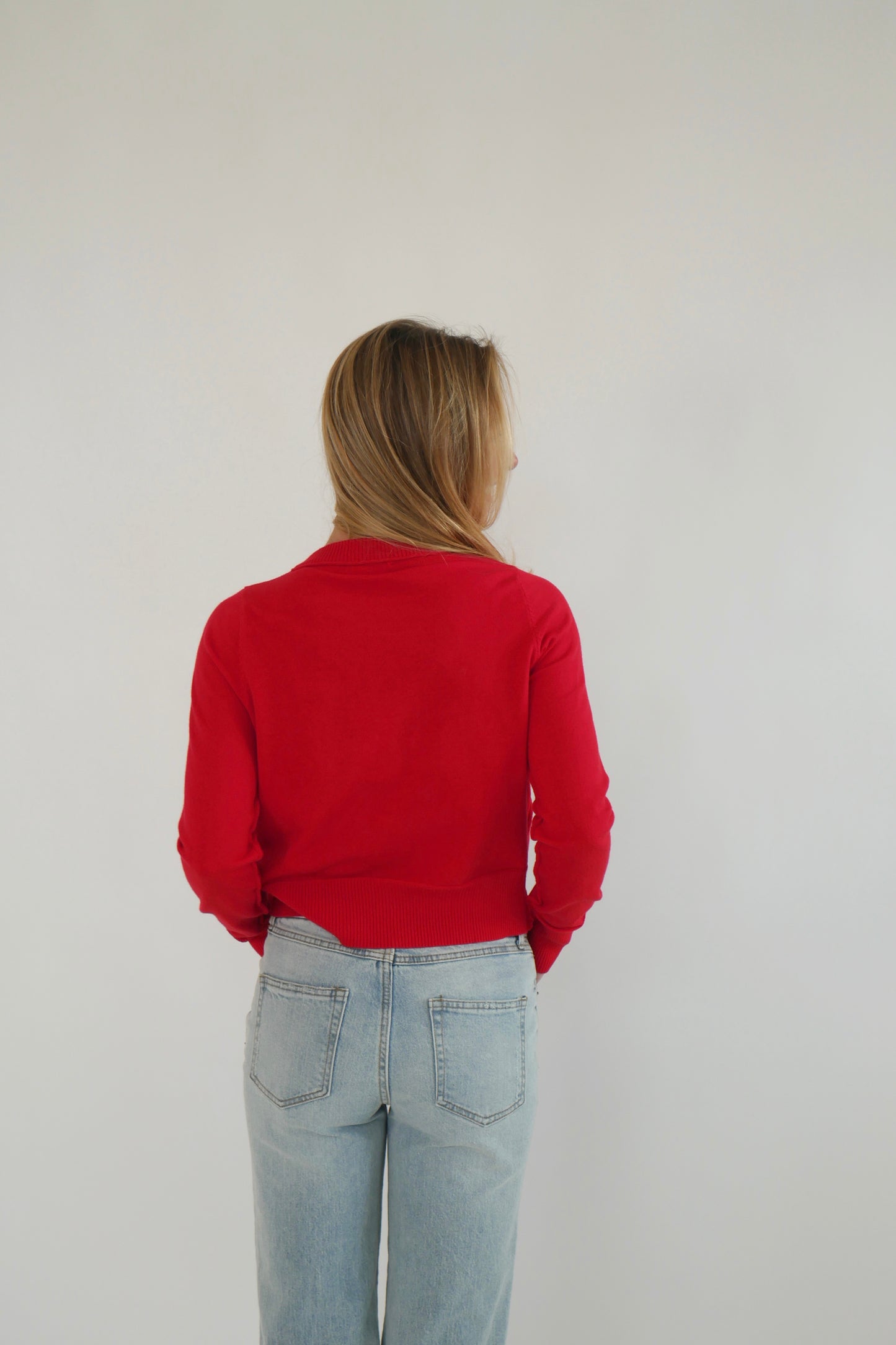 Sweetheart Sweater - Red