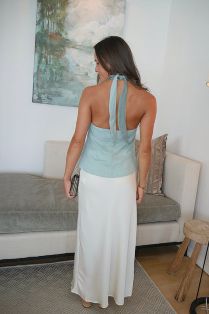 Santander Linen Blouse