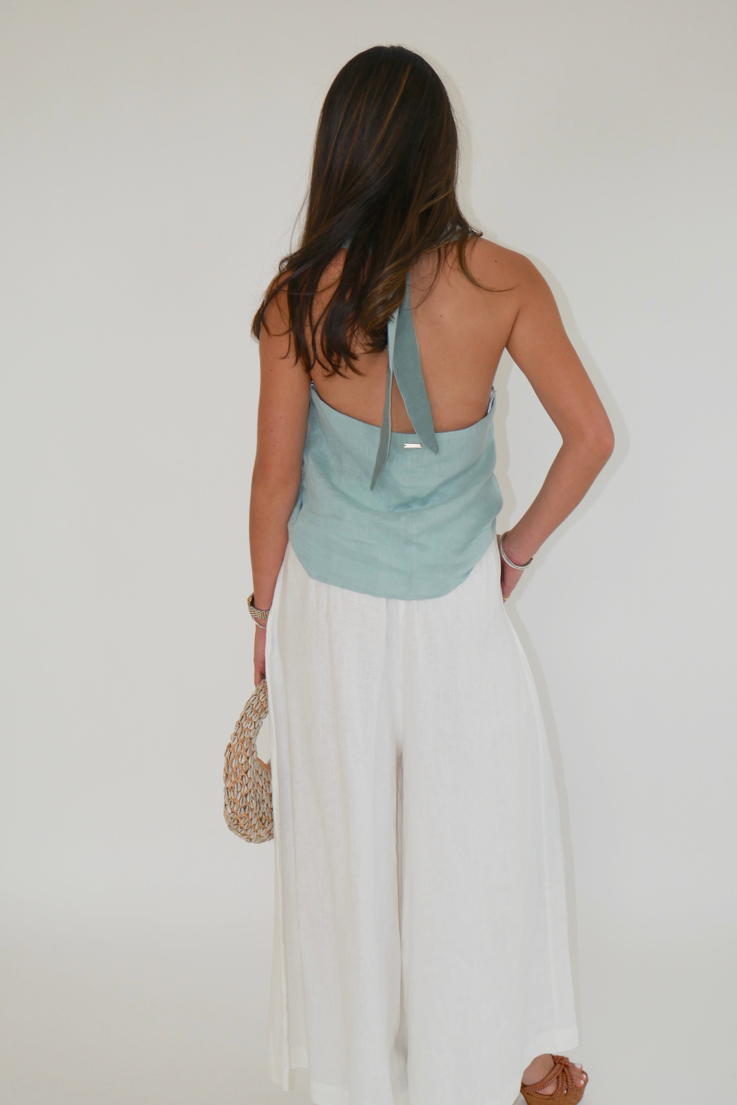 Santander Linen Blouse