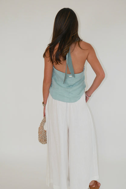 Santander Linen Blouse