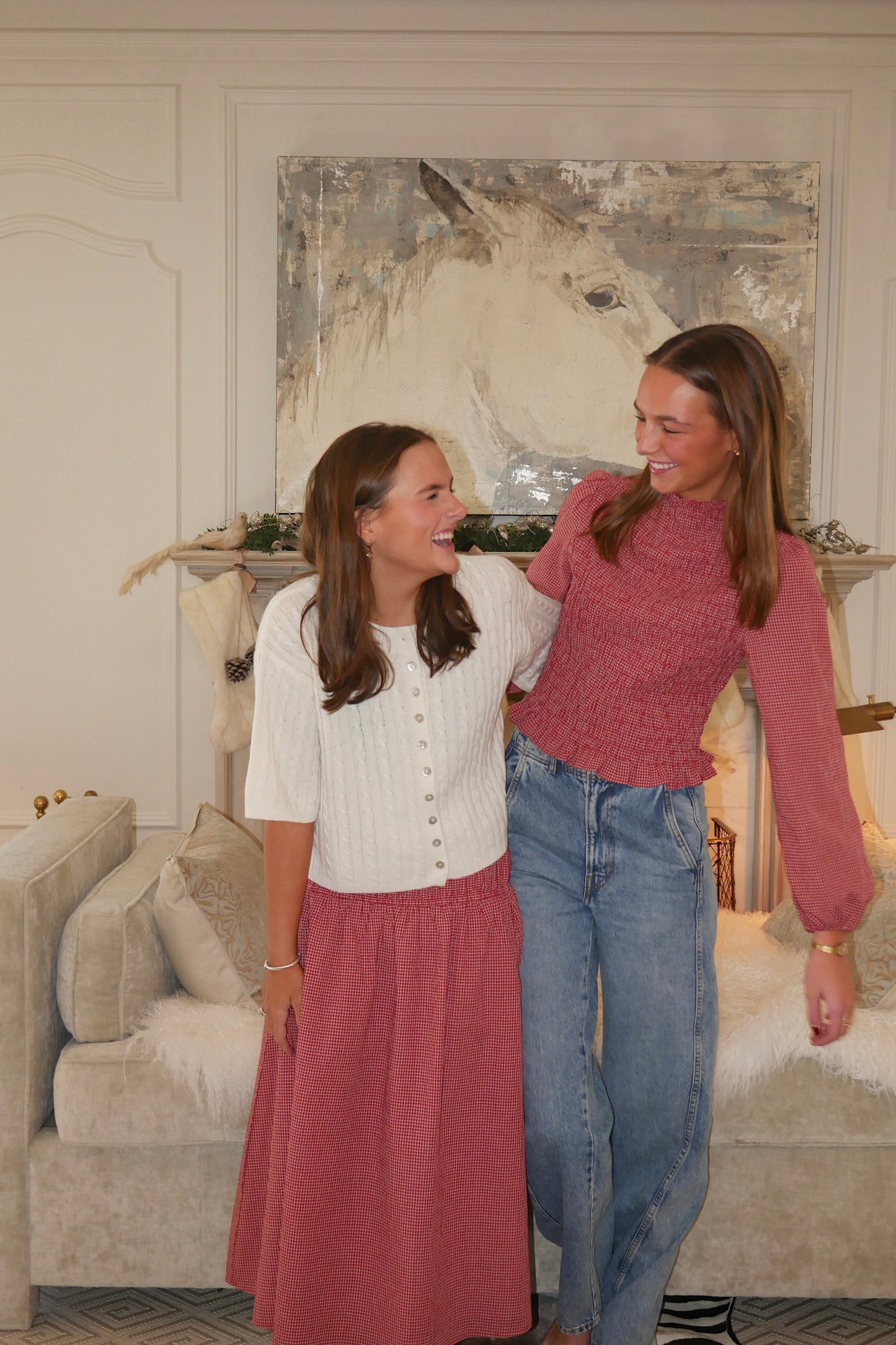 The Scarlet Cardigan - Cream