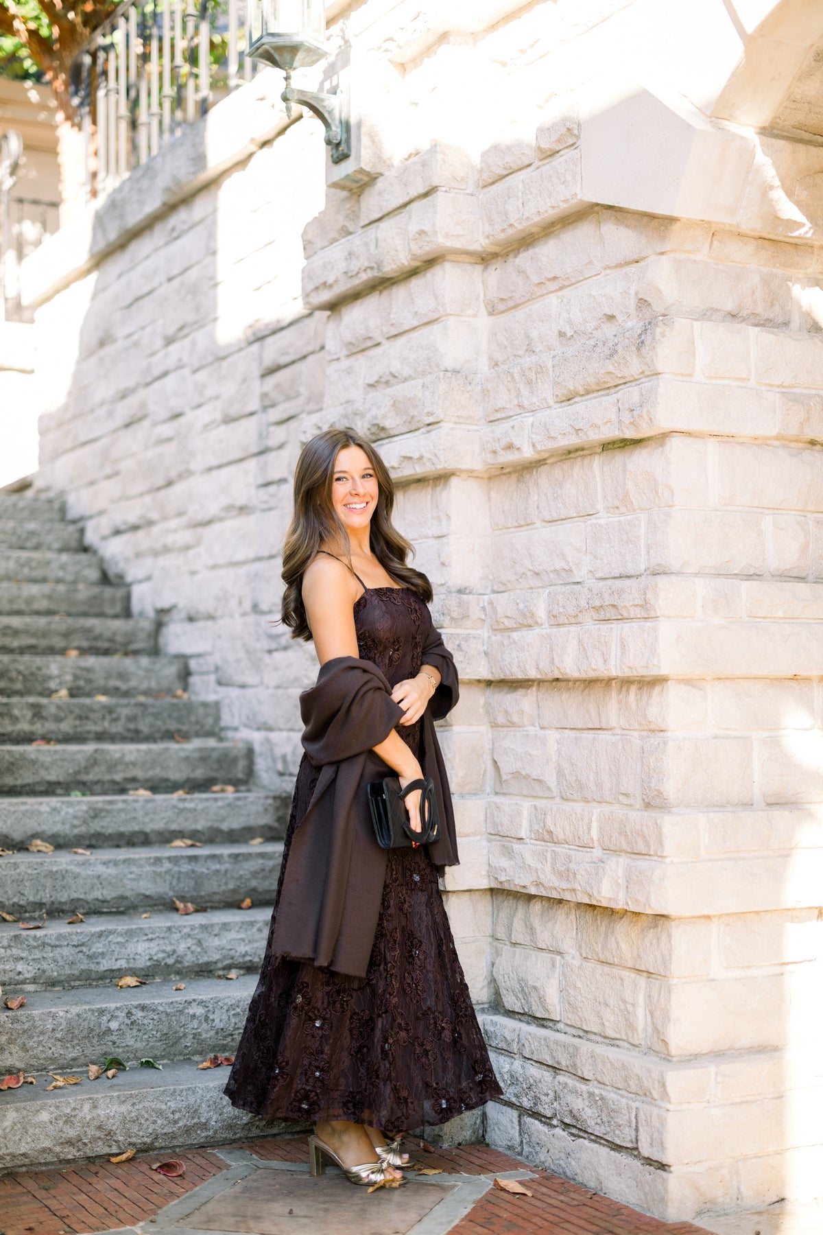 Marly Maxi Dress - Brown