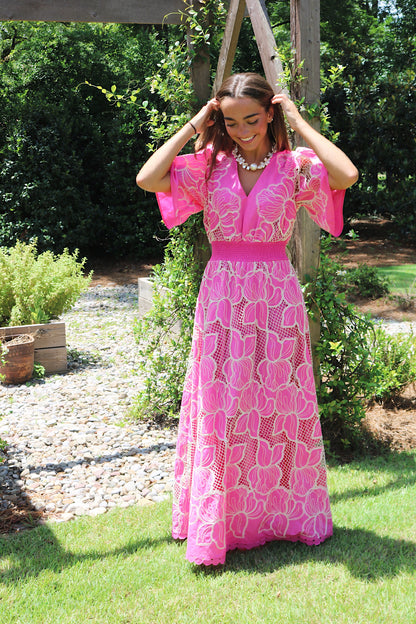 Stevie Dress In Pink